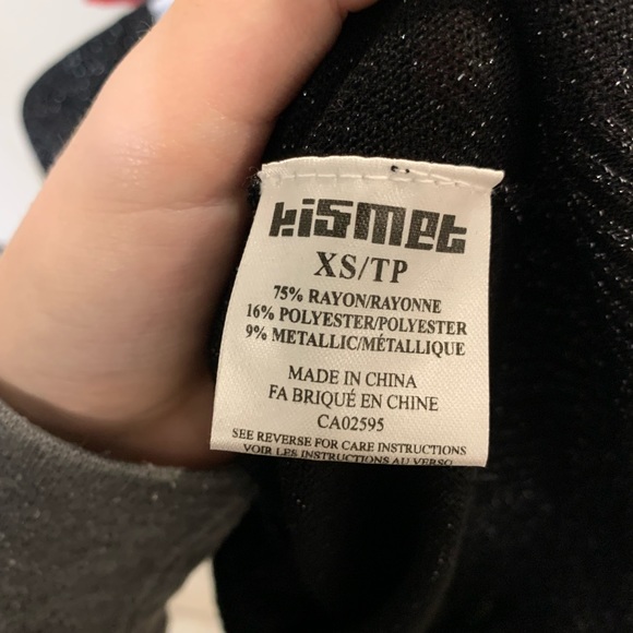 🍒2/$15🍒 Kismet Sparkly Elastic Waist top - Picture 4 of 4